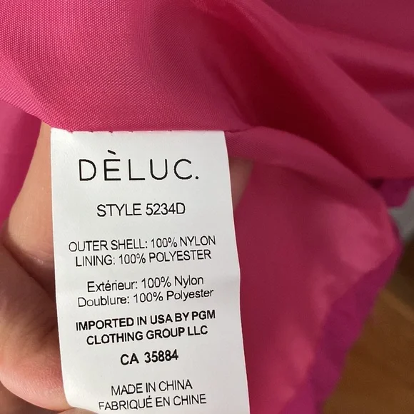 Brand new with tags Deluc puffer - Picture 5 of 6